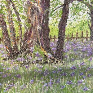 Beauty is Everywhere - Acrylic Nature Landscape Painting by Deb Bossert Artworks